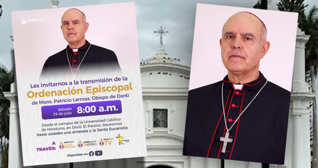 Hoy es el d&iacute;a: el huenejero Patricio Larrosa ser&aacute; consagrado obispo de Danl&iacute;, en Honduras