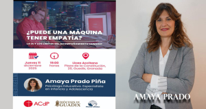 &ldquo;&iquest;Puede una m&aacute;quina tener empat&iacute;a? La IA y los l&iacute;mites del acompa&ntilde;amiento humano&rdquo;: conferencia en Guadix, el 11 de diciembre